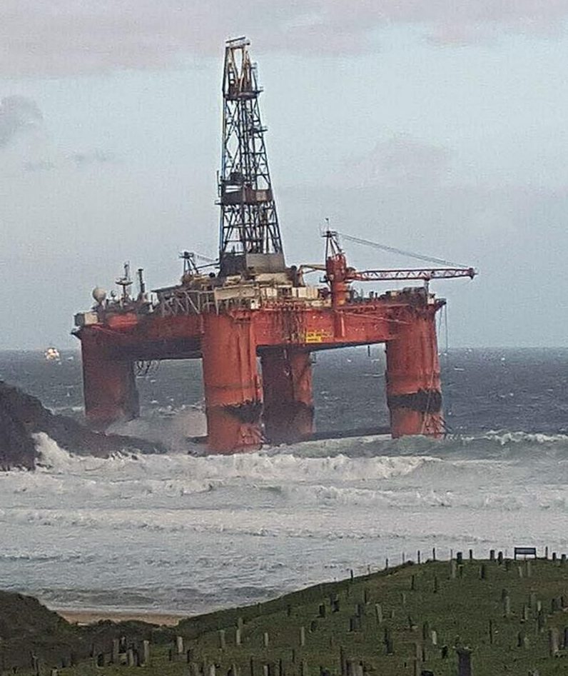 Grounding of Transocean Winner