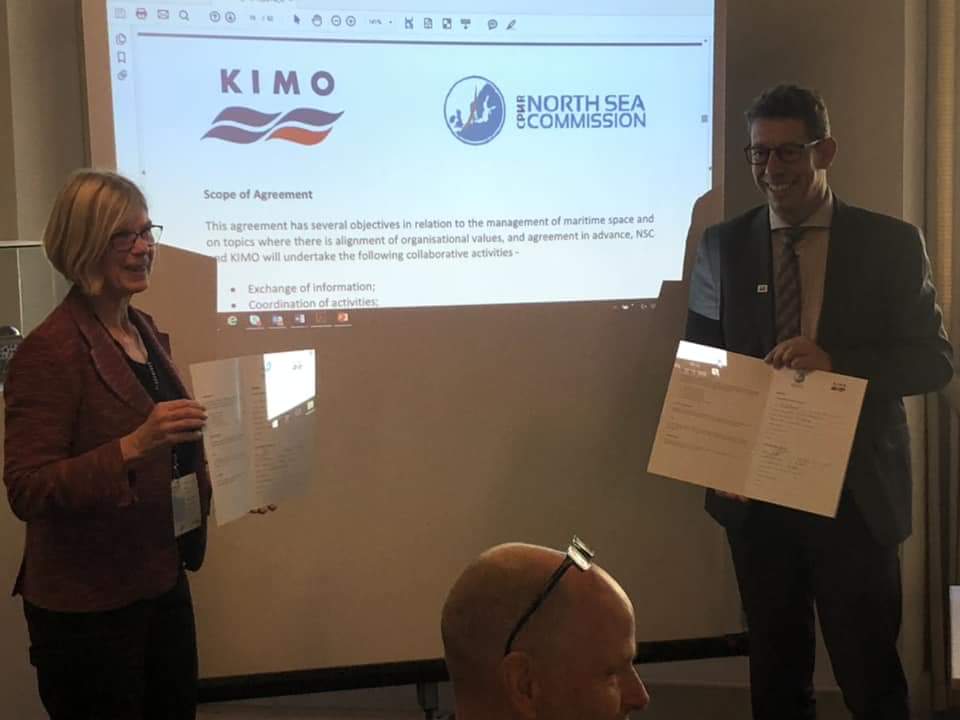 Historic cooperation agreement signed between KIMO and North Sea Commission