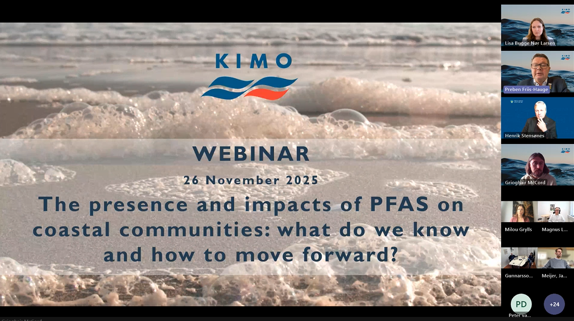 KIMO Webinar Sheds Light on the Pervasive Threat of PFAS to Coastal Communities